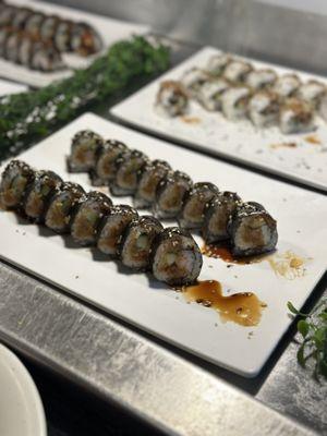 Some of the maki offerings