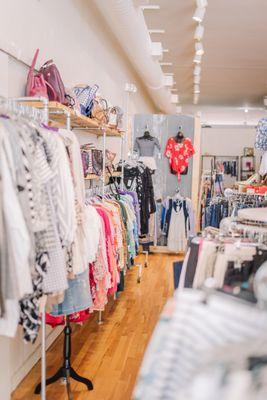 Women's section sorted by color!