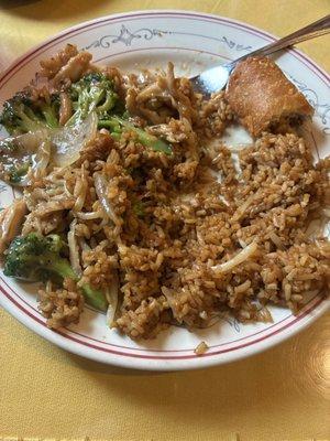 chicken with broccoli