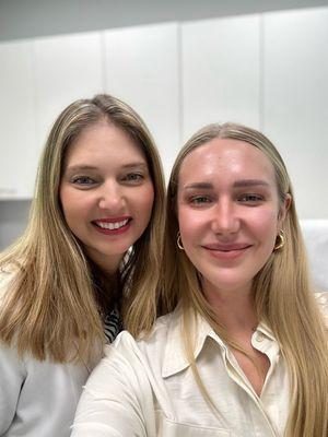 Me and my injector Robin McClain, ARNP