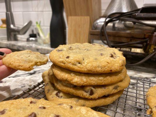 Yours is on the left, mine on the right.