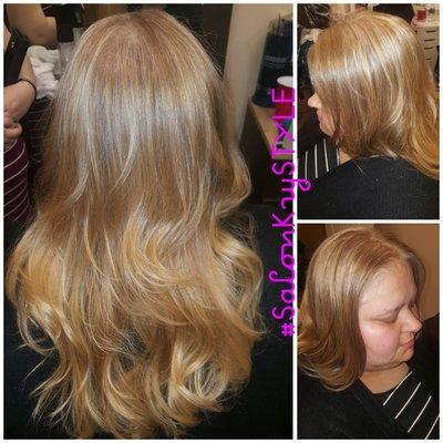 Blond and Light Brown