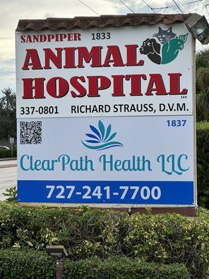 ClearPath Health Street Sign