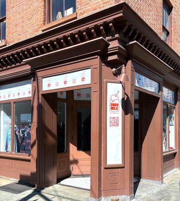 Front of Snow Milk South Street Store