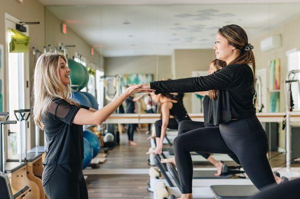 Balance is something we work on safely!