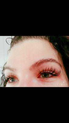 Lashes my Sonja Fontana.