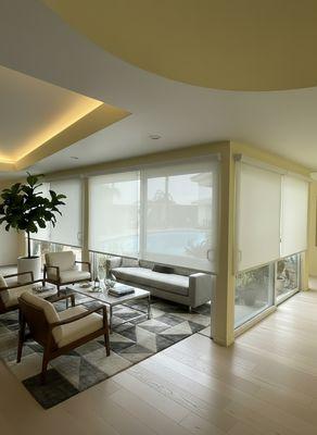 Roller Shades installation