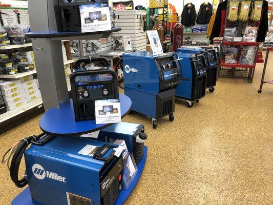 Welding machines, used for metal work. (7/11/2018)