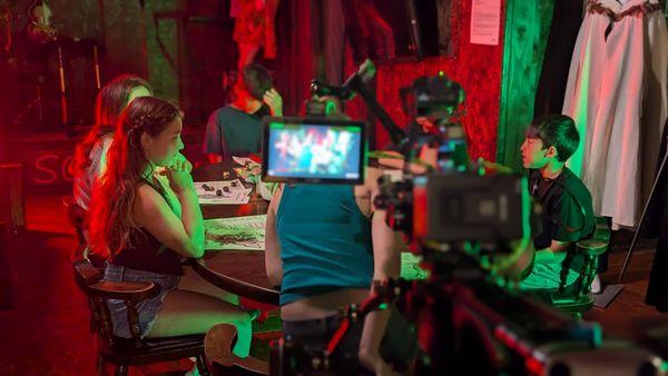 BTS of our short film Realmbound