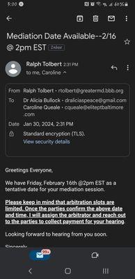 I contacted the BBB abt THEFT $2800;complaint either get rejected or mediation. BUT, it cost $200.for mediation too