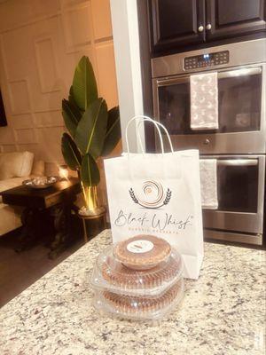 Custard Bean Pies @blackwhiskdesserts