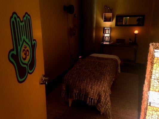 View of the treatment room.