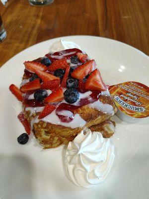 Berrie loaded french toast