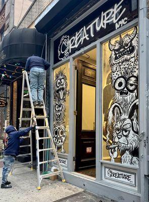 New clothing store on Orchard Street