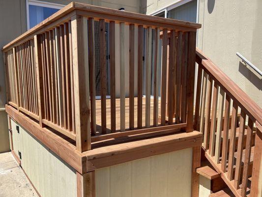 Deck and railing rebuild