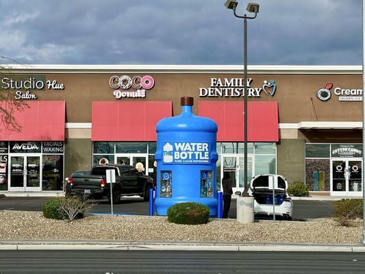The Water Bottle Refill Station