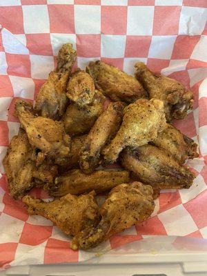 Amazing lemon pepper wings