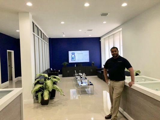 Our beautiful dispensary