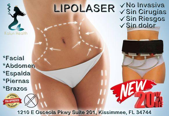 Lipolaser treatment