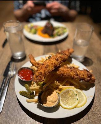 Fish and chips