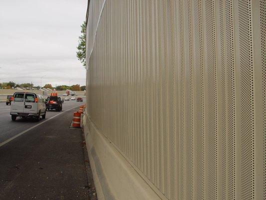 Highway Noise Wall