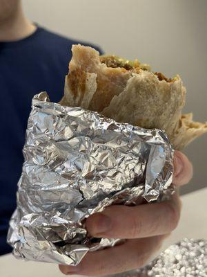Foot long burrito