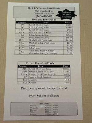 Ruffolo International Foods