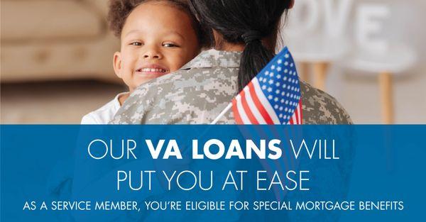 If you are a service member looking to buy or refi,you're eligible for special mortgage benefits. Contact me today.