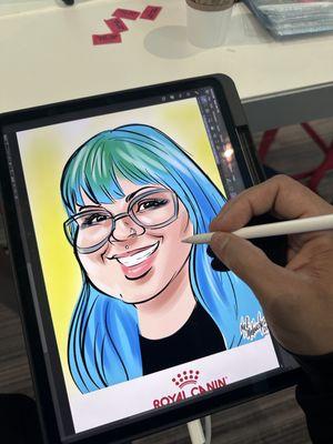 Digital Caricatures
https://wedrawthecrowd.com/digital/