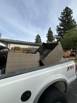 Patio Furniture Removal