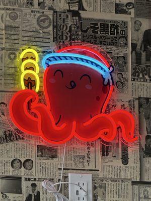 Takoyaki neon light!