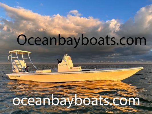 OceanBay's 18.6 flats boat. Currently for sale. Demo unit also available.