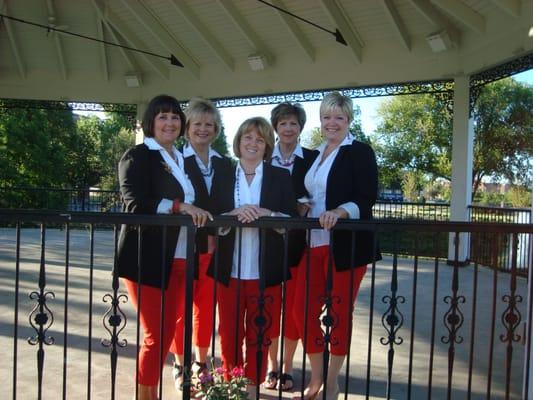 Our beautiful front office staff!