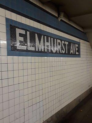 MTA - Elmhurst Ave Subway Station