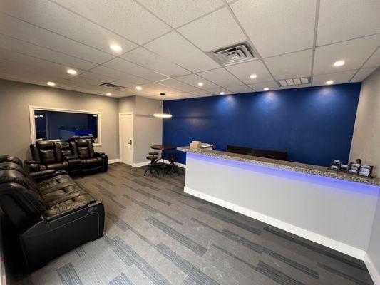Phase 3 office lobby