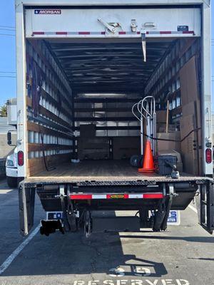 Fully equipped truck