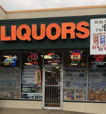 Foothills Green Liquor