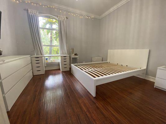 "We transformed and assembled every piece in this bedroom. Let Inkasa bring your space to life today!"