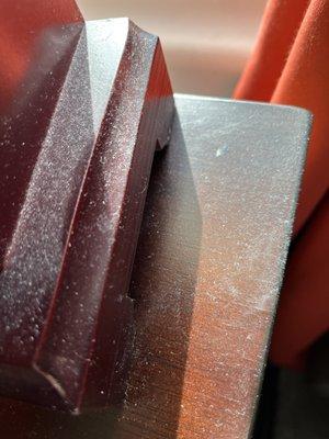 nightstand in our bedroom