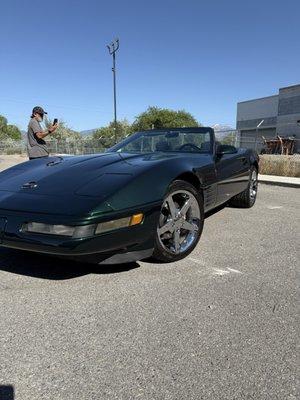 Insane gloss after the ceramic coating