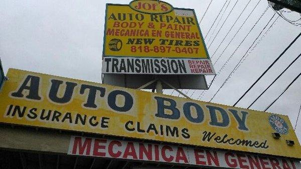 Joe's Auto Repair And Paint