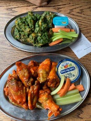 Chili Cilantro Chicken Buffalo wings 20 Piece Wings