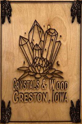 Crystals And Wood