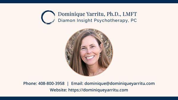 Dominique Yarritu, PhD - Diamon Insight Psychotherapy