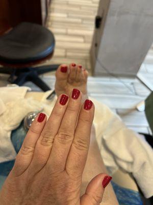 Dazzle Dry Mani Pedi