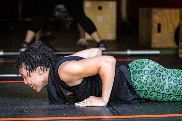 Hand Release Push Ups Baby!!!!