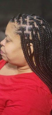 Knotless Box Braids