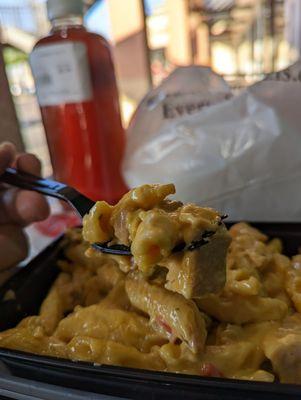 Delicious chicken pasta dish