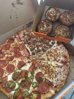 Fantastic Four-N-One - Original Recipe & Pepperoni Crazy Puffs