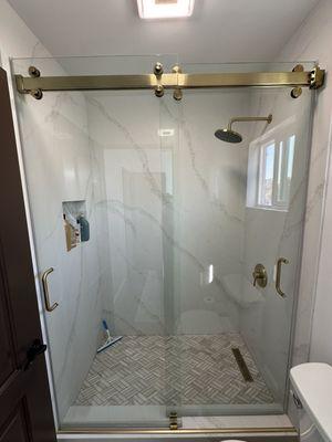 Custom shower